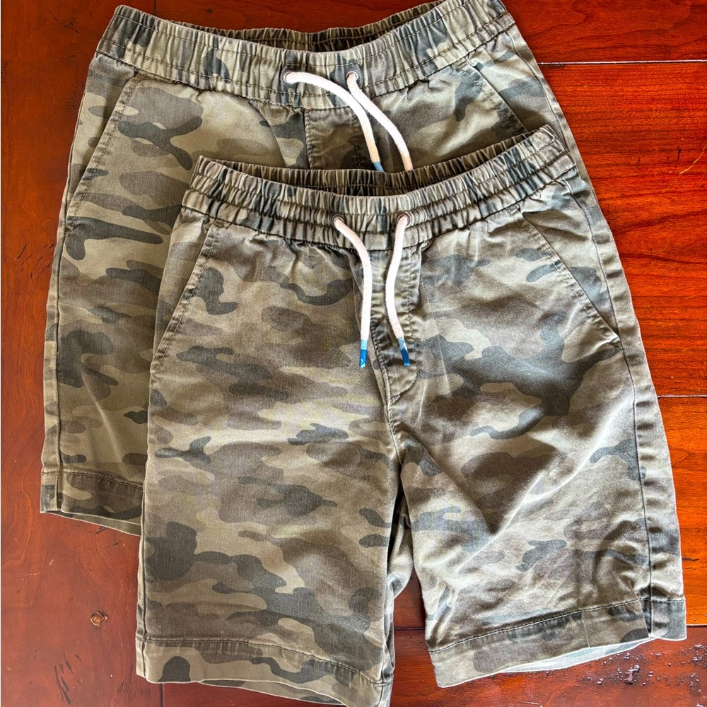 Gap Kids Boys Camouflage Shorts- 2 pairs available!